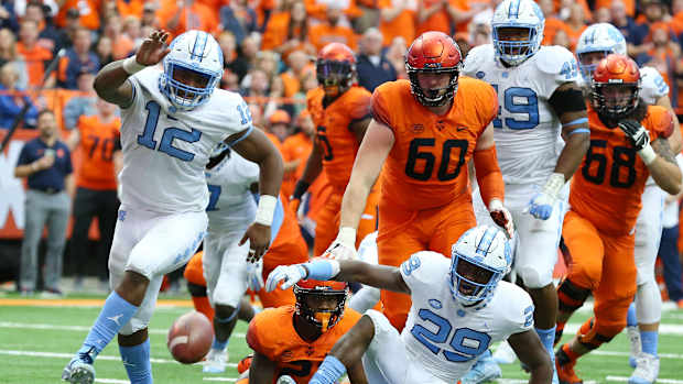 UNC Football at Syracuse 2018